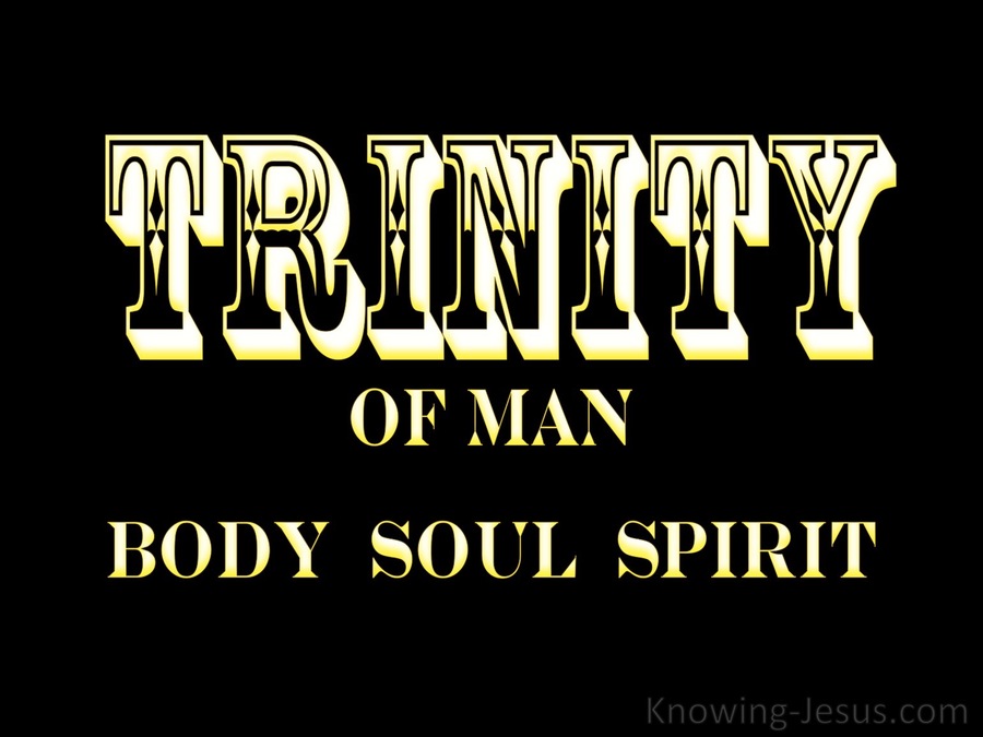 Trinity Of Man (devotional)05-10 (black)